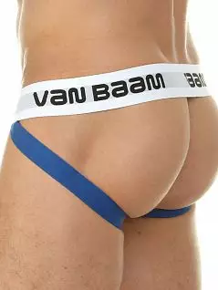 Модные джоки на широкой резинке с логотипом белого цвета Van Baam RT39817